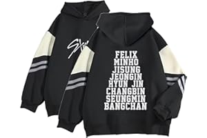JUNG KOOK SKZ Hoodie Felix Hyunjin Bangchan New Album Star Concert Sweater Support Sweatshirt Shirt Skz Merch for Women