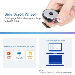 SANWA 3 in 1 Bluetooth Finger Ring Mouse, Wireless