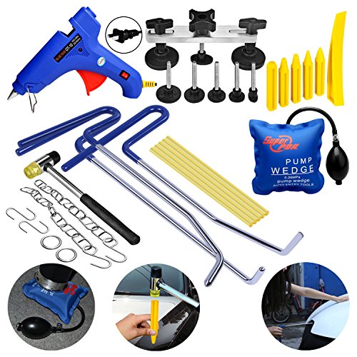 Auto Repair Kit AUTOPDR 29Pcs Pop a Dent PDR Tools Rod Kit Car Body ...