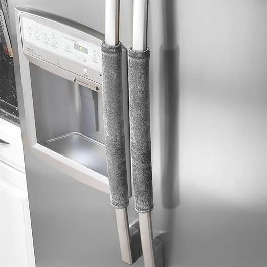 Cubiertas de la manija de la puerta del refrigerador, guantes ...