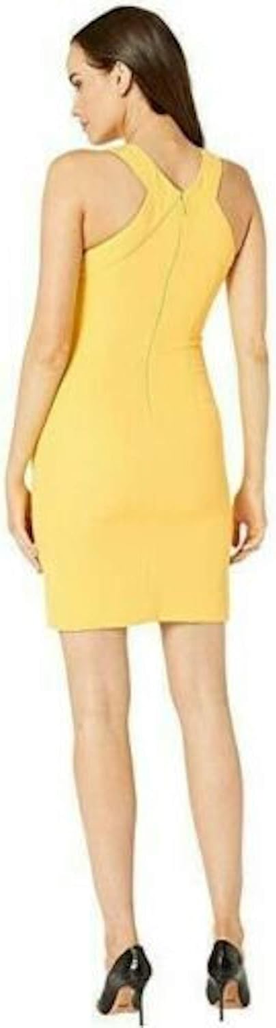 LAUNDRY BY SHELLI SEGAL Women's Cross Front Halter Dress: Clothing
