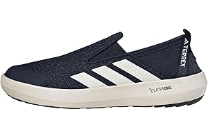 adidas Unisex Adult Terrex Boat Slip-On, Ink/Chalk White/Semi Impact Orange, 8.5