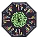 Double Layer Wind Proof,UV Proof Reverse Folding Inverted Umbrella Travel Umbrella with C Shape Handle and Carrying Bag-Travel