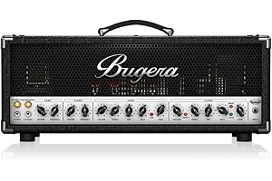 Bugera 6262 INFINIUM Ultimate Rock Tone 120-Watt 2-Channel Tube Amplifier Head with Reverb and INFINIUM Tube Life Multiplier