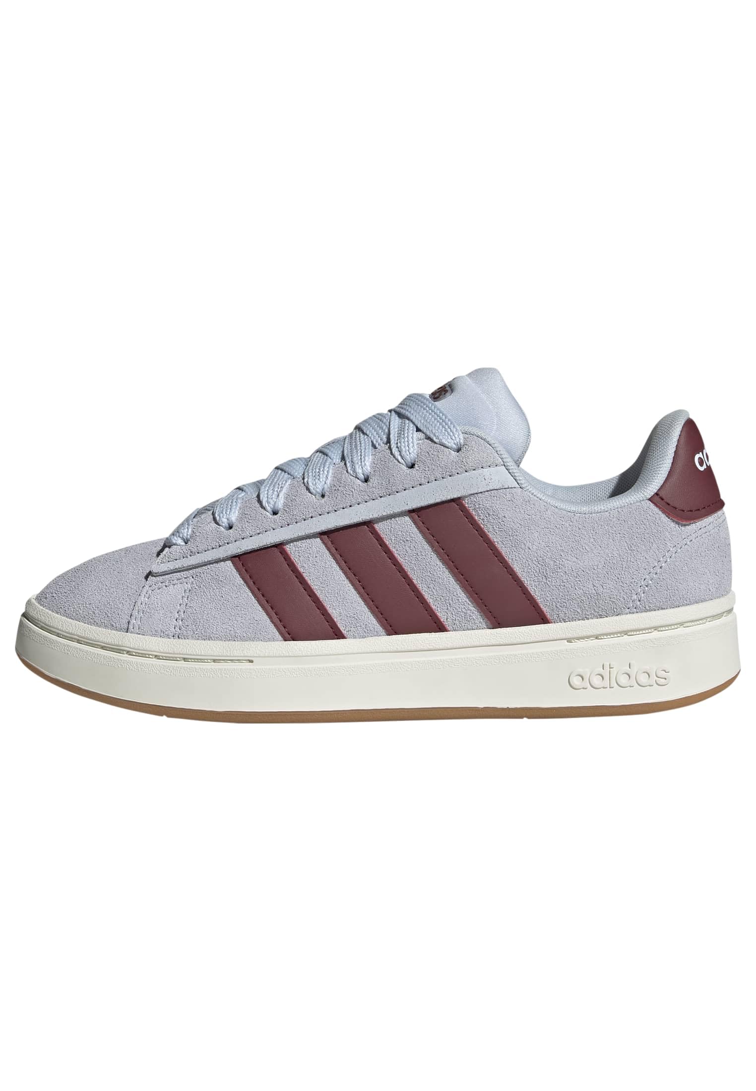 Adidas Women's Grand Court Alpha 00s, Crystal Sky/Shadow Red/Off White, 6.5 Image