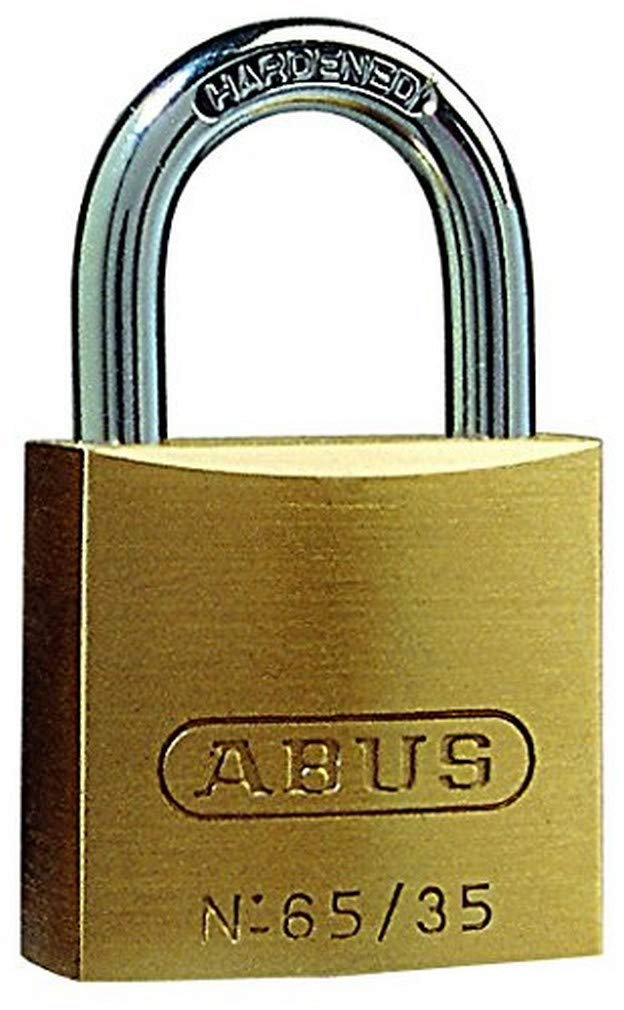 ABUS 04775 40mm Long Shackle Brass Padlock