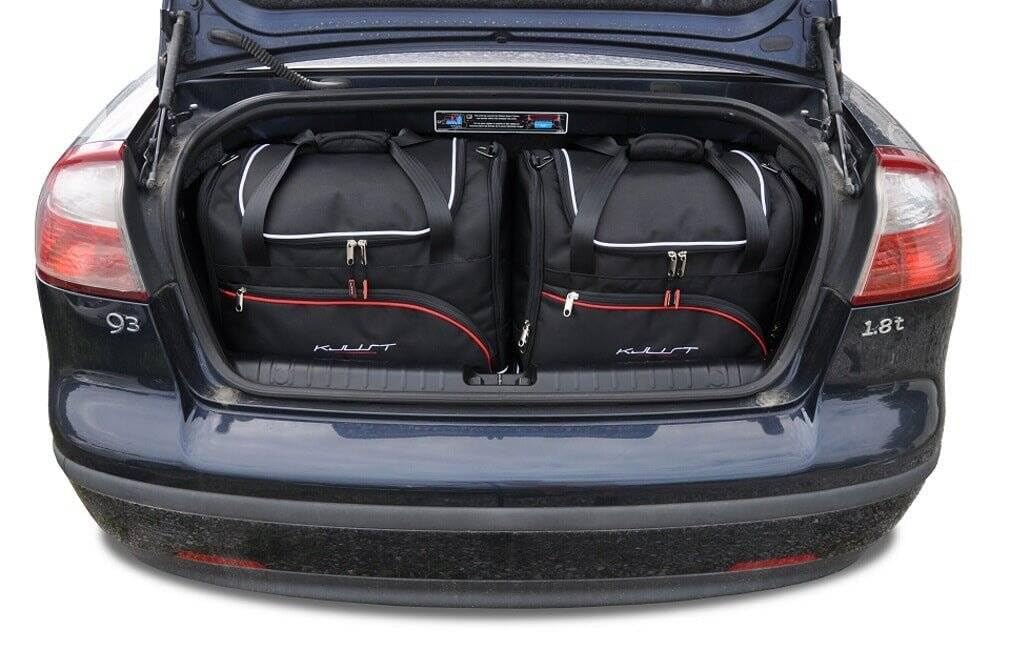 KJUST Dedicated Car Bags Set 4 pcs compatible with SAAB 9-3 CABRIO II 2002-2015