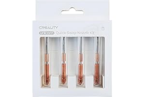 CHITU SYSTEMS Unicorn Quick-Swap Nozzle Kit, Official Nozzle Kit for Creality K1 Max K1C Ender-3 V3, 0.4mm/0.6mm/0.8mm Nozzle Kits Swift Installation High-Flow Printing Upgraded Material