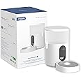 Aqara Smart Pet Feeder C1, REQUIRES AQARA Zigbee 3.0 HUB, Automatic Feeder for Cats and Dogs, Auto Cat Food Dispenser with APP Control, Can be Controlled by Google, Alexa, Siri, Works with SmartThings