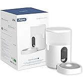 Aqara Smart Pet Feeder C1, REQUIRES AQARA Zigbee 3.0 HUB, Automatic Feeder for Cats and Dogs, Auto Cat Food Dispenser with AP