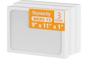 SKYMECHY MERV 13 Replacement Dehumidifier Filter 9 x 11 x 1 Compatible with Santa Fe Compact70, Ultra70, Element, Compact2, UA 65H Dehumidifier,3 Pack