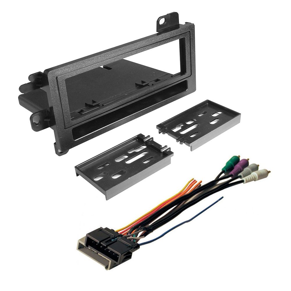 Amazon.com: CAR Radio Stereo CD Player Dash Install MOUNTING Dash KIT + Wire  Harness for Select Chrysler Jeep Dodge Eagle Plymouth Vehicles: Car  Electronics