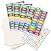 Sage Hill Essential Oil Labels - Blanks, Blends & Caps with SmearProtect Cover Labels