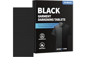 Color Catcher Sheets | 10 Count Black Booster - Dark Laundry Booster | For Quilt Cover, Bed Sheet, Pant, Coat, Sofa Cover, Bl