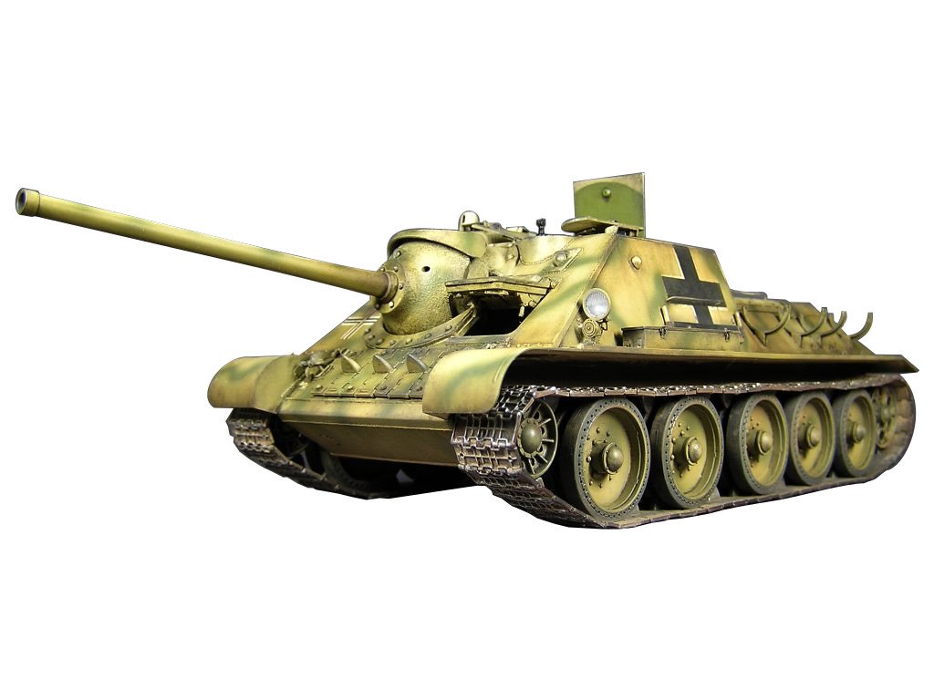 Miniart 1: 35 - Jagdpanzer SU-85 (R) with Crew