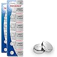 Tenergy CR927 3V Lithium Button Cell Battery, for Watches, Temperature Sensors, Smart Water Bottles, Remote Controllers, 10 Pack