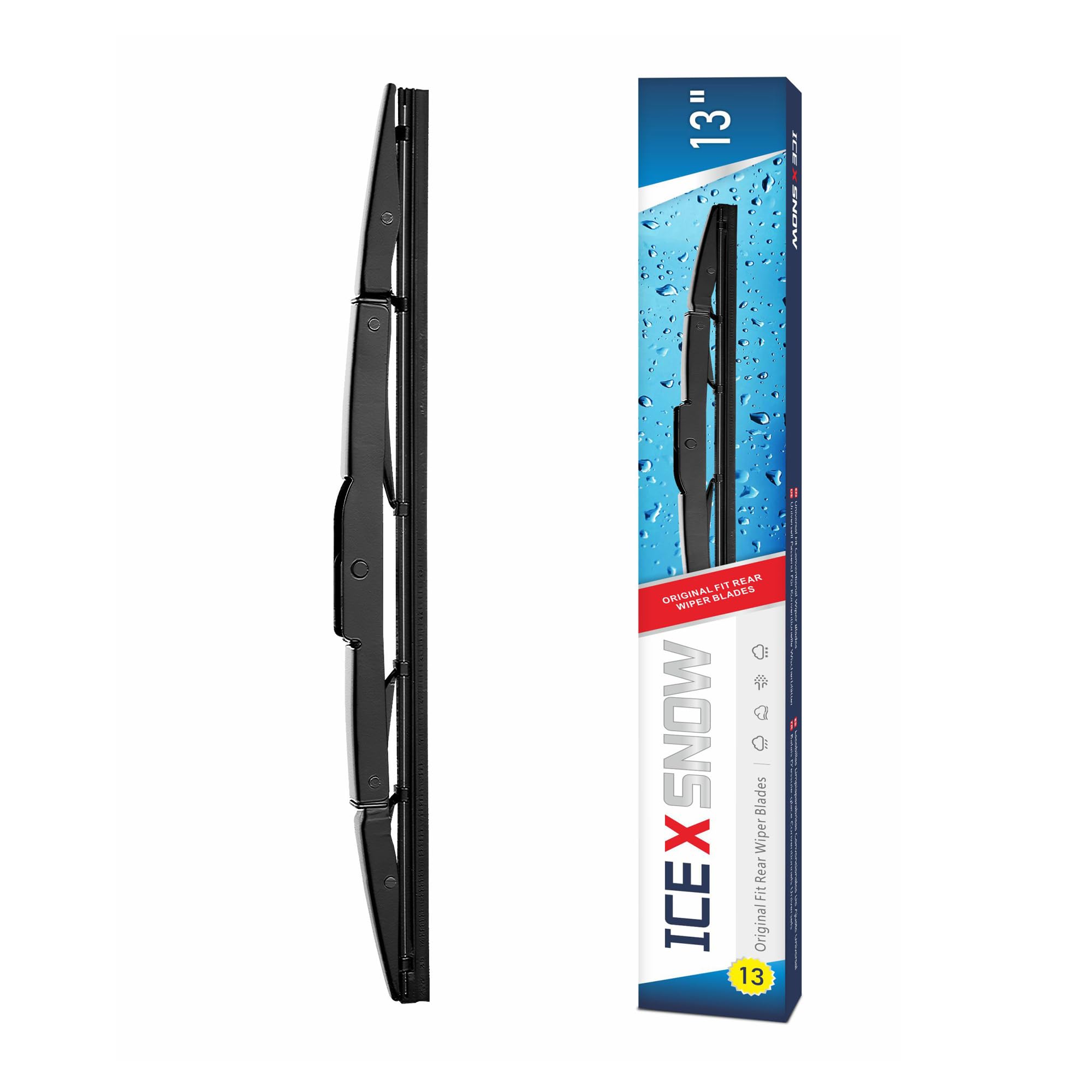 Photo 1 of 13" Rear Wiper Blade Replacement for Honda CRV 2012 2013 2014 2015 2016 +More Cars Back Windshield Wiper Blade, Genuine 76730-T0A-003