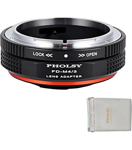 Amazon.com : Fotasy FD Mount Lens to M4/3 Adapter, FD MFT