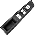 Driver Left Side Front Armrest Door Window Switch Panel Bezel Trim Compatible with 2012-2014 Toyota Yaris Replaces# 74232-52550-C0