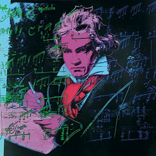 1990 Andy Warhol Beethoven Pink Book (Lg.) Poster