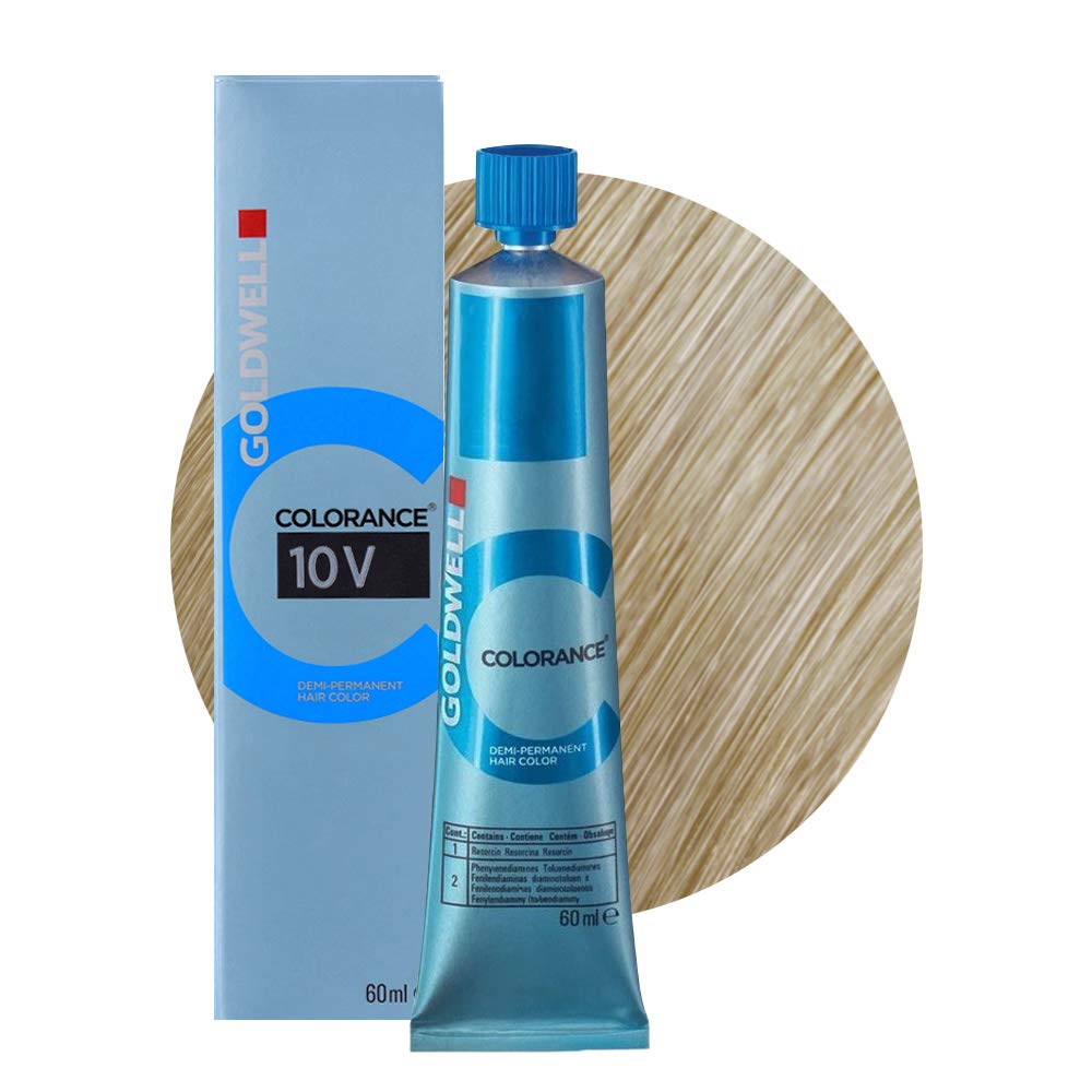 Goldwell Colorance Demi-Permanent Hair Colour, Number 10V Pastel Violet Blonde, 0.11 kg — image 1