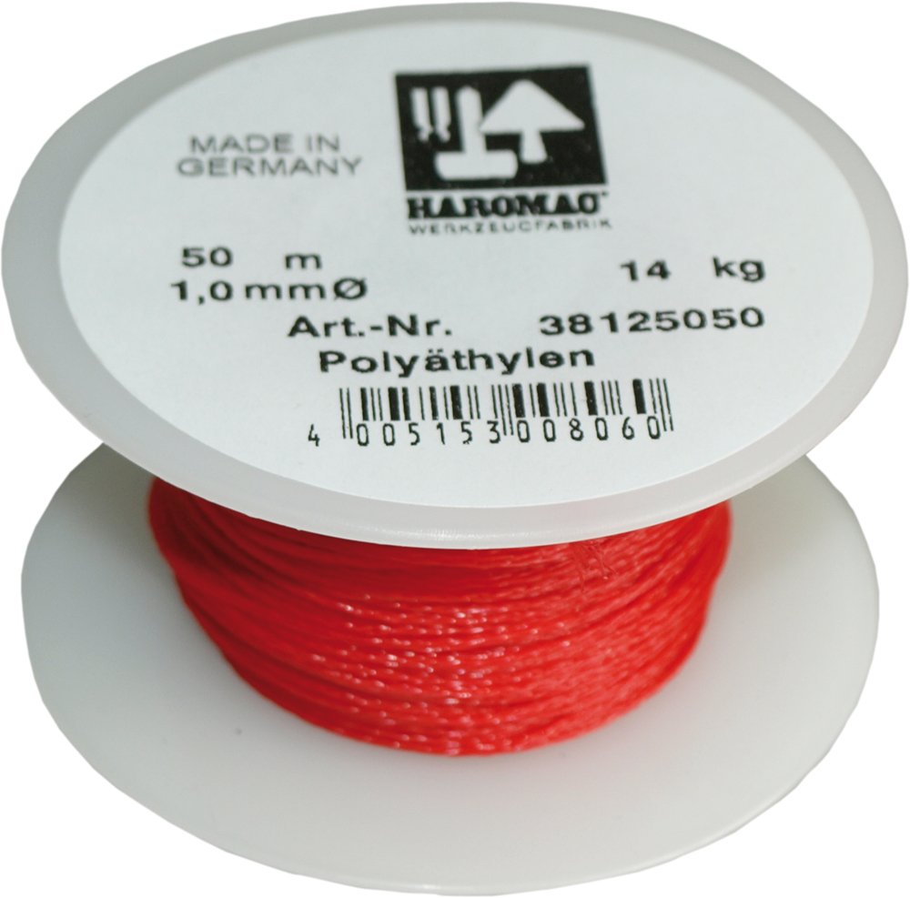 Haromac Cutters Brick Line, 1 MM x 50 M Red 38125050