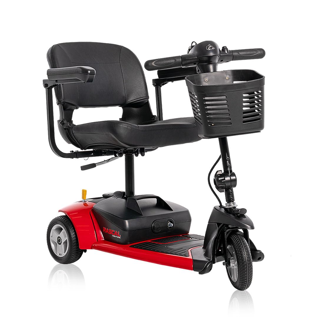 Rascal Venture 3-Wheel Mobility Scooter, Long-Range Battery-Powered ...