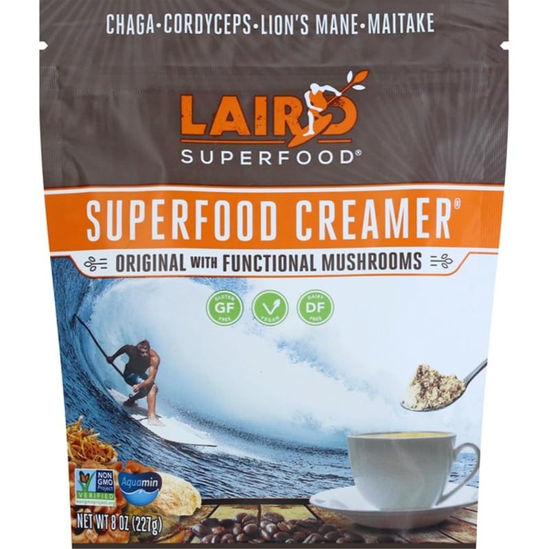 Laird Superfood NonDairy Coconut Powder Creamer Sweet & Creamy