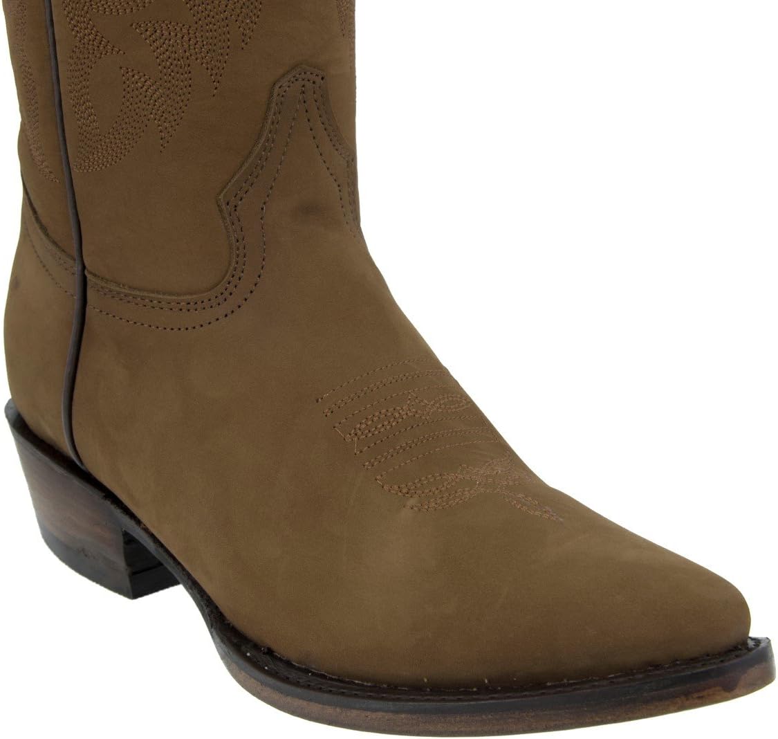 botas vaqueras lisas