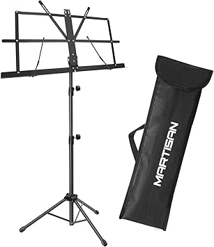 Martisan Pupitres De Musique Pupitre Pour Partition En Livres Pupitre D Orchestre En Metal Avec Sac Transport Charge Max 1 5kgs Hauteur Ajustable Amazon Fr Instruments De Musique