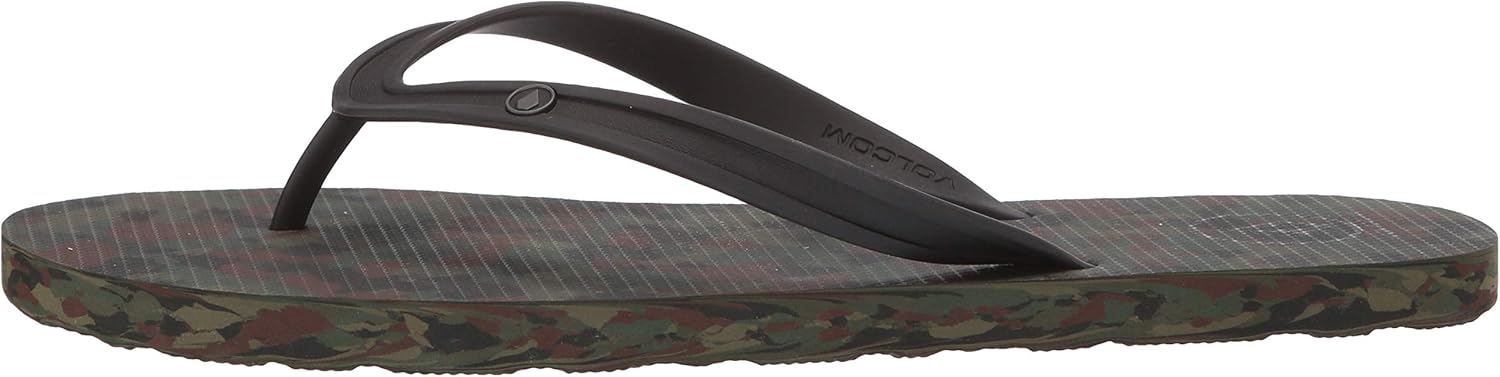 Volcom Men's Rocker 2 Graphic Print Sandal FLIP Flop: Shoes