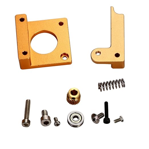 title=XCSOURCE Stampante 3D MK8 estrusore di alluminio Block Frame Kit fai da te i3