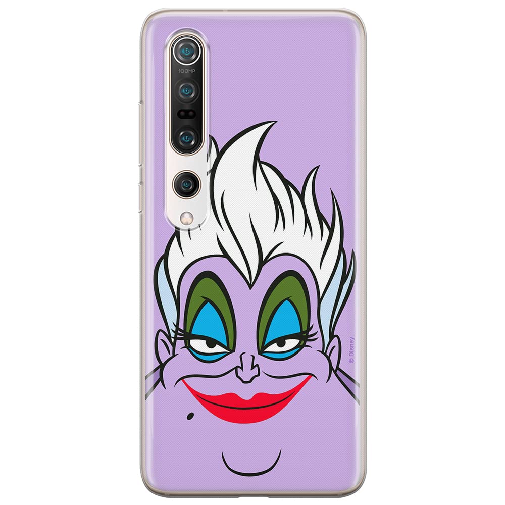 ERT GROUP mobile phone case for Xiaomi MI 10 / MI 10 PRO original and officially Licensed Disney pattern Ursula 002 optimally adapted to the shape of the mobile phone, case made of TPU