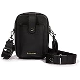 Bandolier Dillon Bag Crossbody | Stylish Pebble Leather Bag | Adjustable Strap, Exterior Slip Pocket | Small Bags for Women