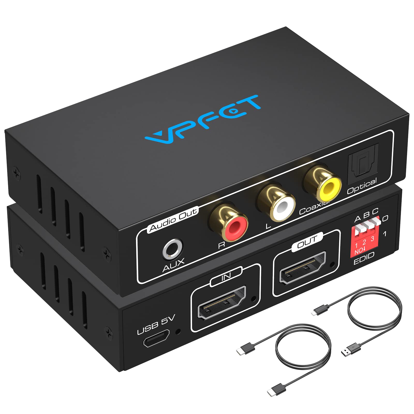 HDMI Audio Extractor 4K Splitter to Optical 3.5mm