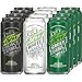 Mountain Dew, Label Variety Pack (Black Label/White Label/Green Label), 16 fl oz. cans (12 Pack)
