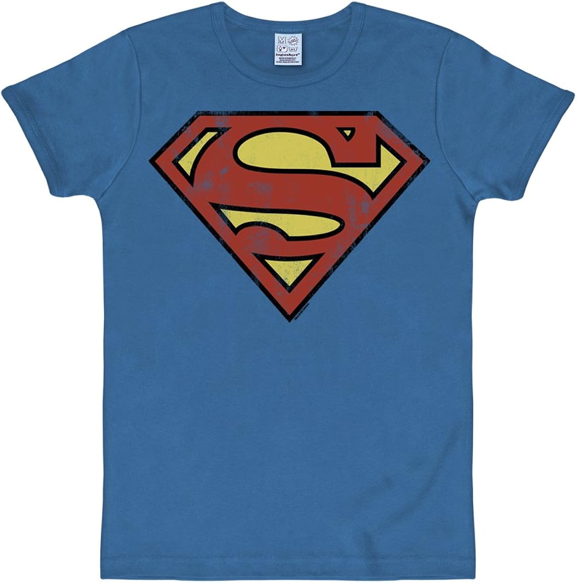 t shirt superman moulant homme