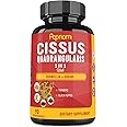 Super Cissus Quadrangularis Extract Capsules with Boswellia, Guggul, Turmeric, Pepper | 3 Months Supply