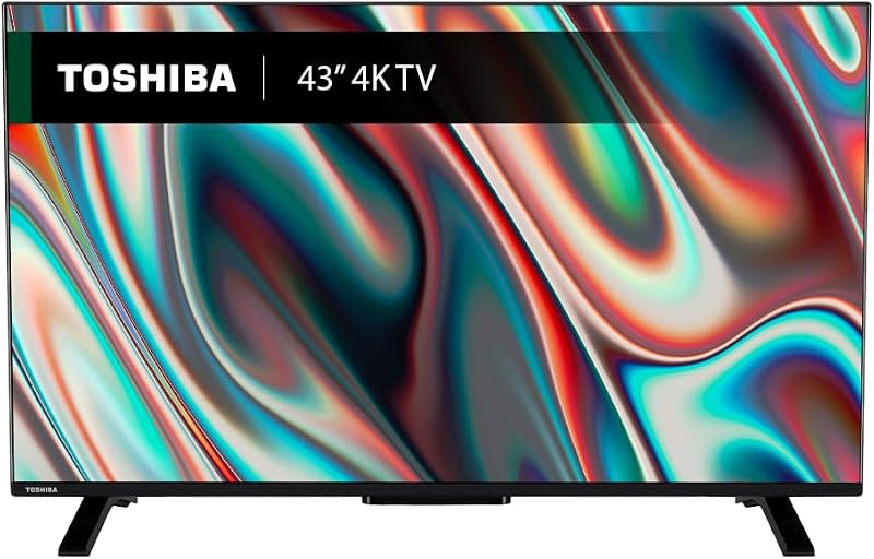 Toshiba 43" UV2363DB 4K Smart TV VIDAA HDR10 Alexa Google Assistant