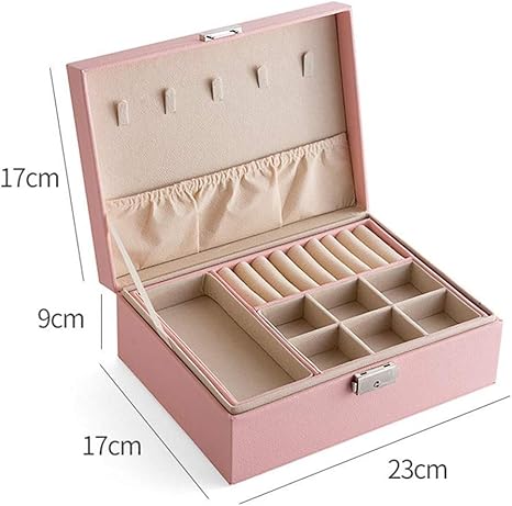 Sufei Reisen Schmuck-Kasten-Organisator, Bewegliche Kunstleder