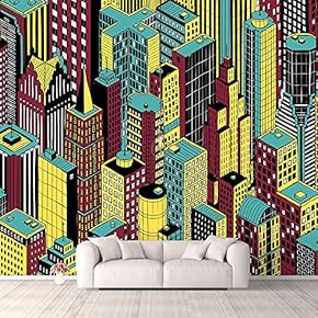 Wall Murals for Bedroom Fantasy View Mystery Collage Removable Wallpaper Peel and Stick Wall Stickers - 66x96 inches