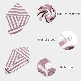 Good Nite 3 Pack Microfibre Hair Towel Wrap Super Absorbent Twist Dry Hair view 4