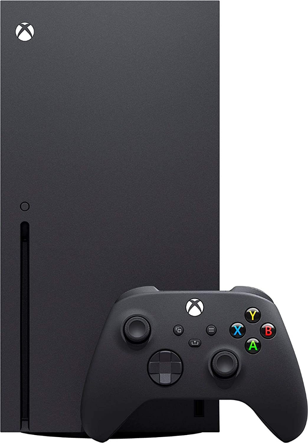 Paquete de consola de juegos X-Box Series X - Consola X-Box negra SSD de 1 TB con dos controladores inalámbricos - Blanco y negro - y cable HDMI autorizado ahaghug