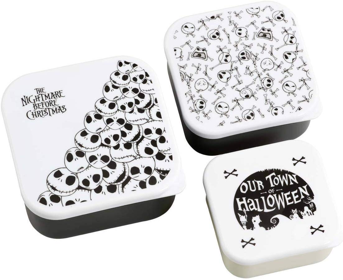 Funko NBC05932 The Nightmare Before Christmas Storage Containers, Polypropylene, Multicolour, One Size
