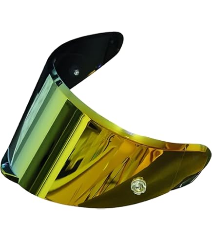 AGV Pista Corsa Gprr Visor Commpatible with Pista/GPR/GPRR/Corsa/Race3 for Day and Night Use (Iridium Gold) : Automotive