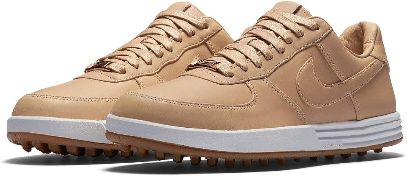 Amazon Nike ナイキ ルナ フォース 1g プレミアム ゴルフシューズ 26cm 8 0 Vachetta Tan Sail Gum Medium Brown Vachetta Tan Nike ナイキ ゴルフ