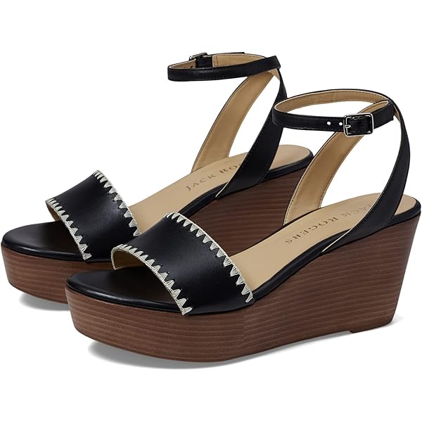 Amazon.com | Jack Rogers Women's Dumont Woven Rope Wedge Sandal