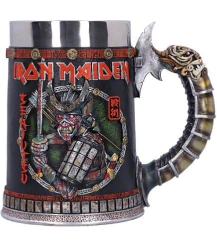 Amazon.com | Nemesis Now Motorhead Tankard Mug 14cm Black, Resin w