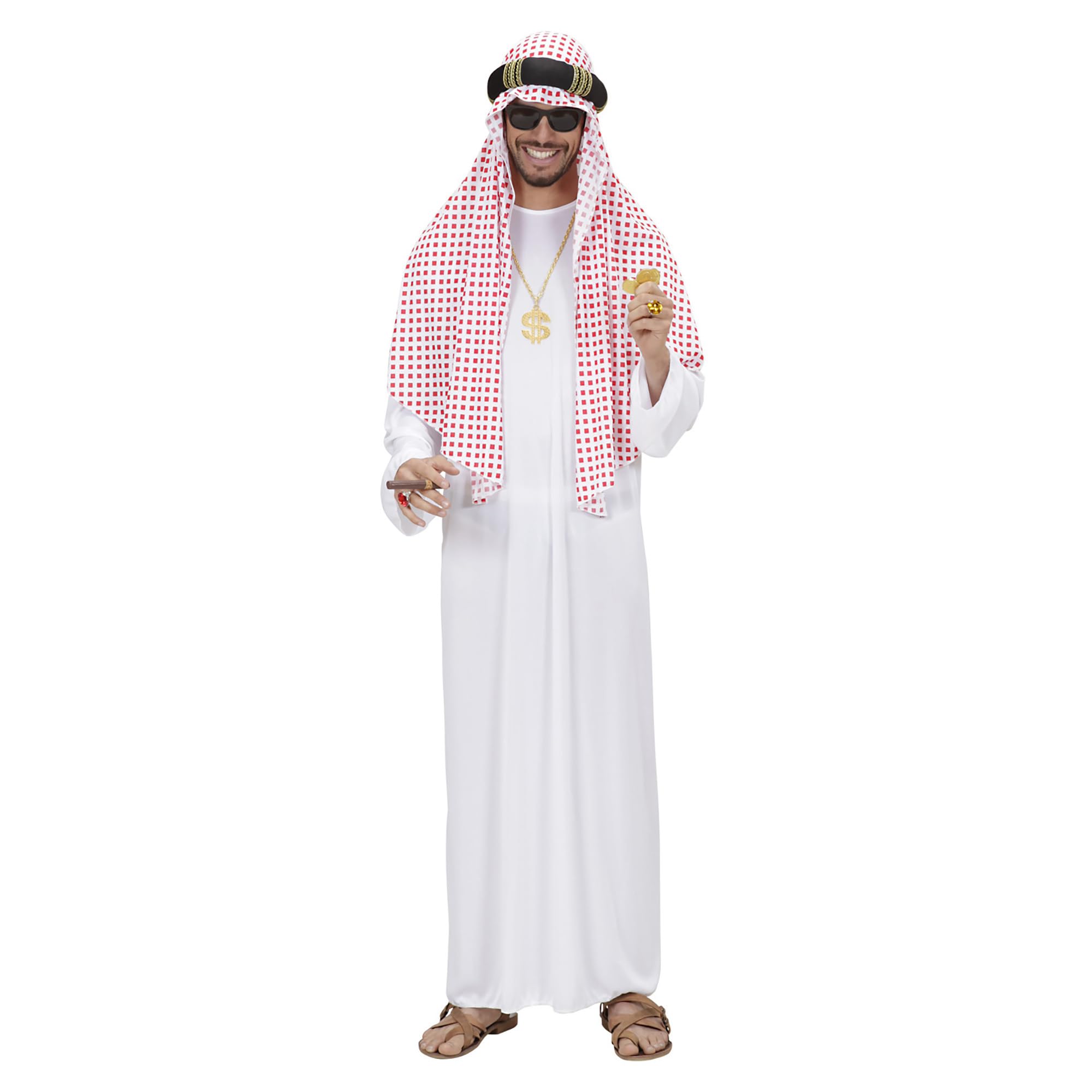 WIDMANN 89053 Men’s Arabian Sheikh Costume XXL. Saudi Prince, Halloween, Stag Do, Carnival — image 1