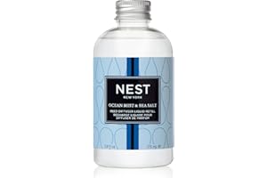NEST Fragrances Ocean Mist & Sea Salt Reed Diffuser Liquid Refill, 5 Fluid Ounces